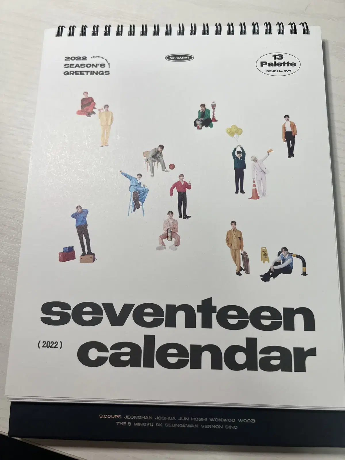 2022 세븐틴 시즌그리팅 캘린더 판매